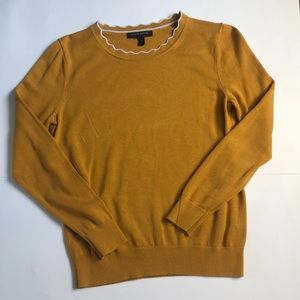 Camel brown sweater shirt